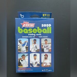 Topps Heritage High Number MLB 2020 Sealed Hanger Box